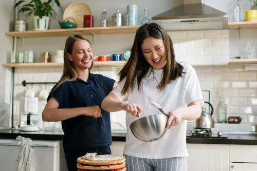 Backen mit Freunden