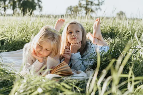 Buch über Botanik für Kinder