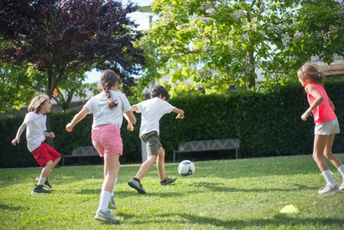 Sportliche Aktivitäten im Freien