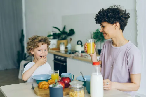 Essen wird bewusst genossen