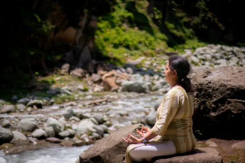 Meditation im Freien